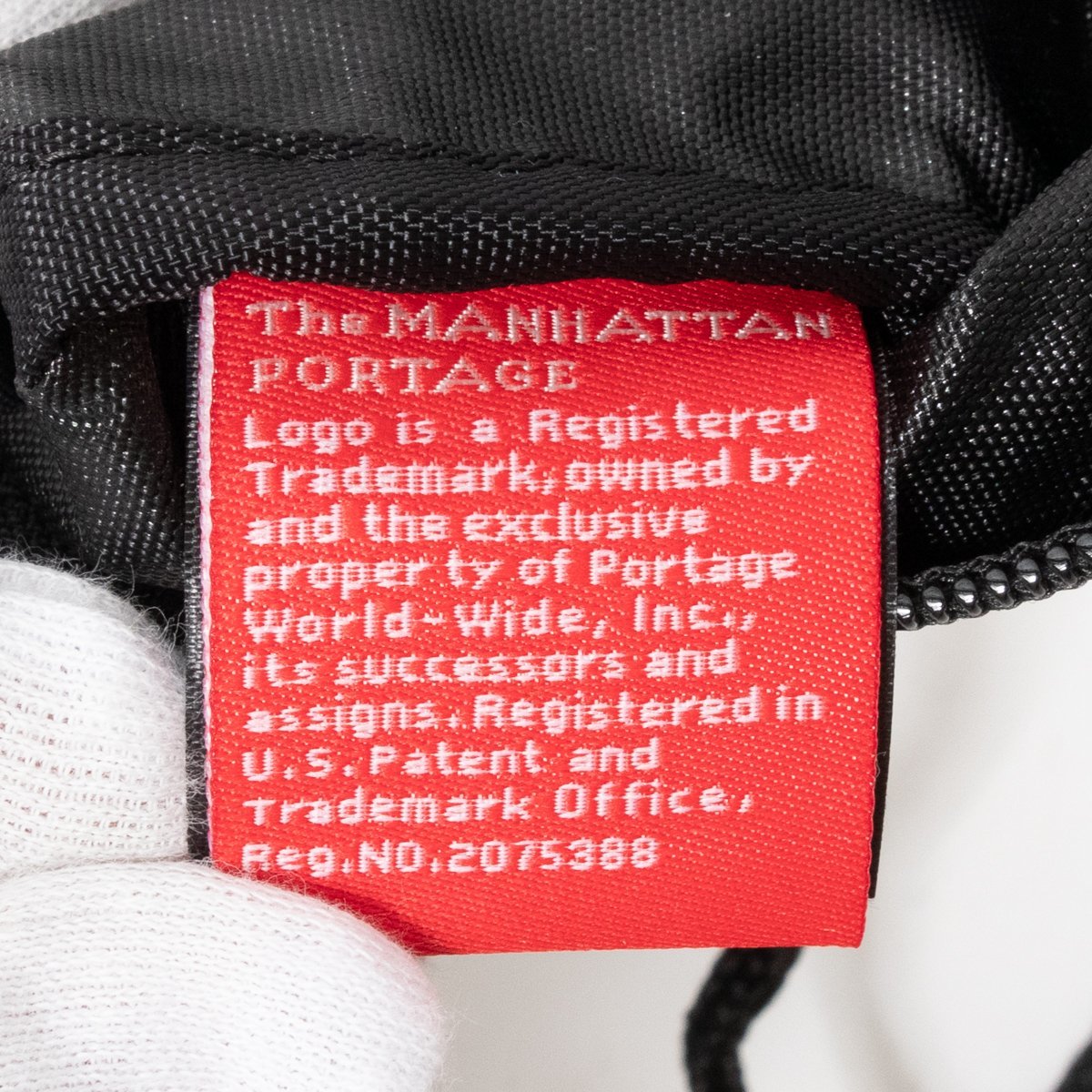 【1円スタート】メール便○ Manhattan Portage マンハッタンポーテージ トリプルジッパーポーチ サコッシュ ショルダー ナイロン ブラック_画像8