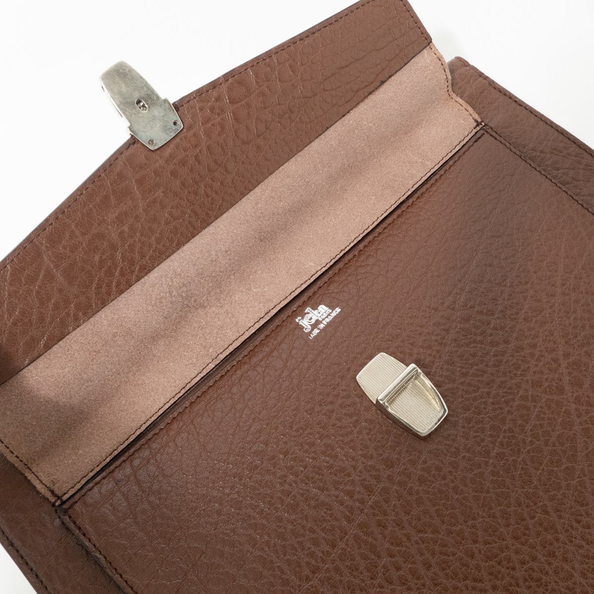 1円スタート】Jelen paris フランス製 レザーバッグ ビジネス 1円スタート】Jelen paris フランス製 レザーバッグ ビジネス