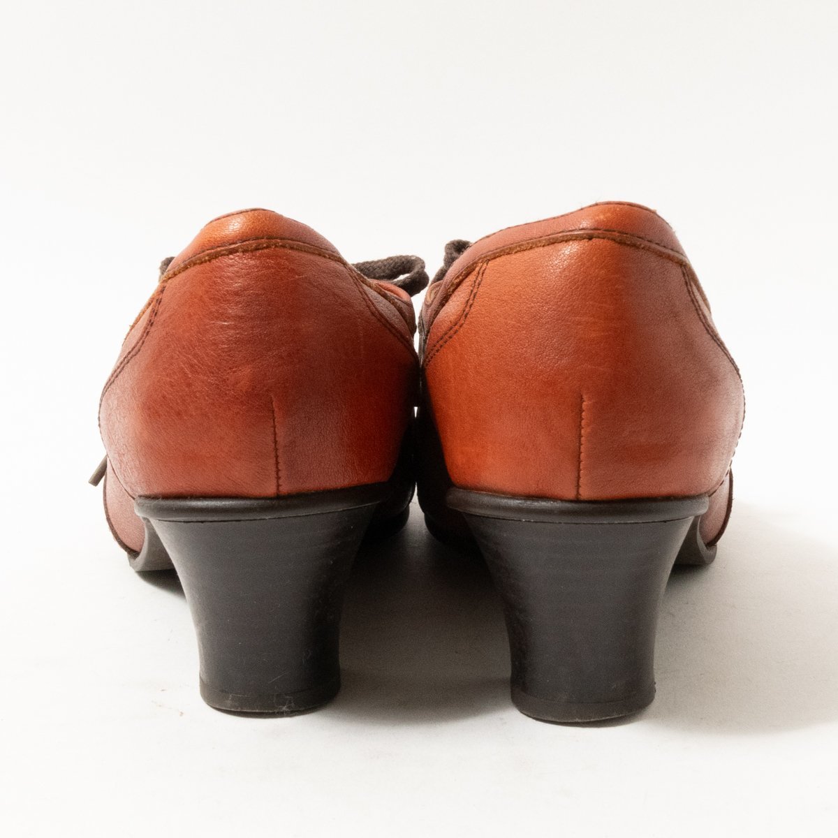 REGAL リーガル ブーティー ブラウン 茶 23cm レザー 本革 日本製 レディース ラウンドトゥ おじ靴 カジュアル 靴下コーデ シューズ 靴の画像4