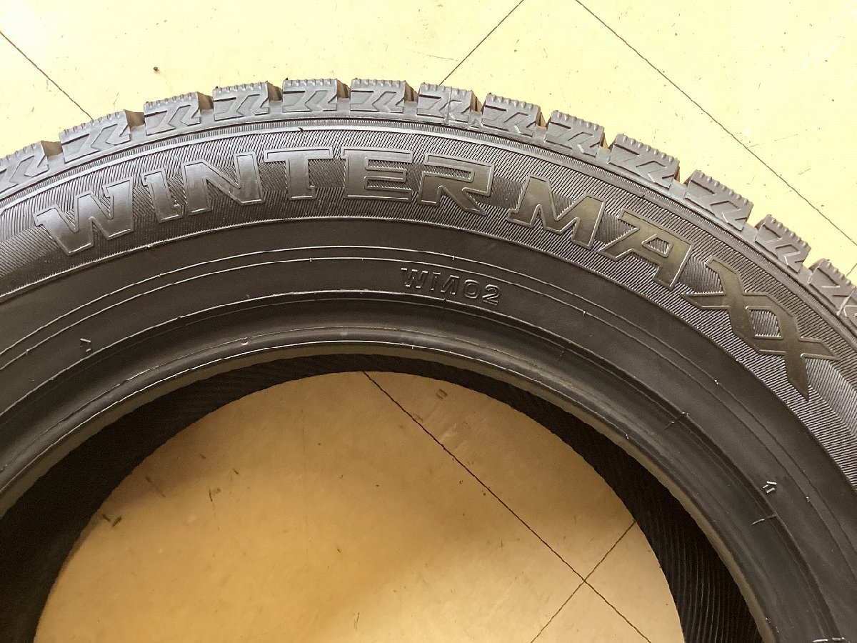 DUNLOP ダンロップ WM02 205/65R16 2022年製 冬タイヤ スタッドレスタイヤ 4本セット D3-3 EM_画像9