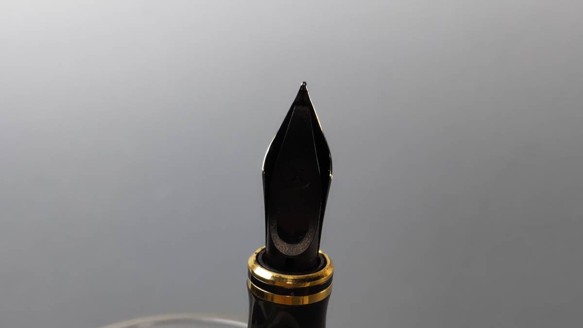 雅6 PARKER パーカー デュオフォールド スターリングシルバー ペン先18K 750 万年筆 総重量34g　中古品_画像6