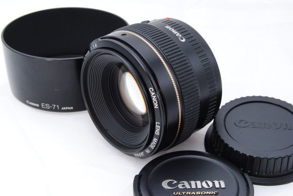 美品 ★Canon EF50mm F1.4 USM フルサイズ対応 単焦点レンズ ★ 20240114_B0000ACCN1