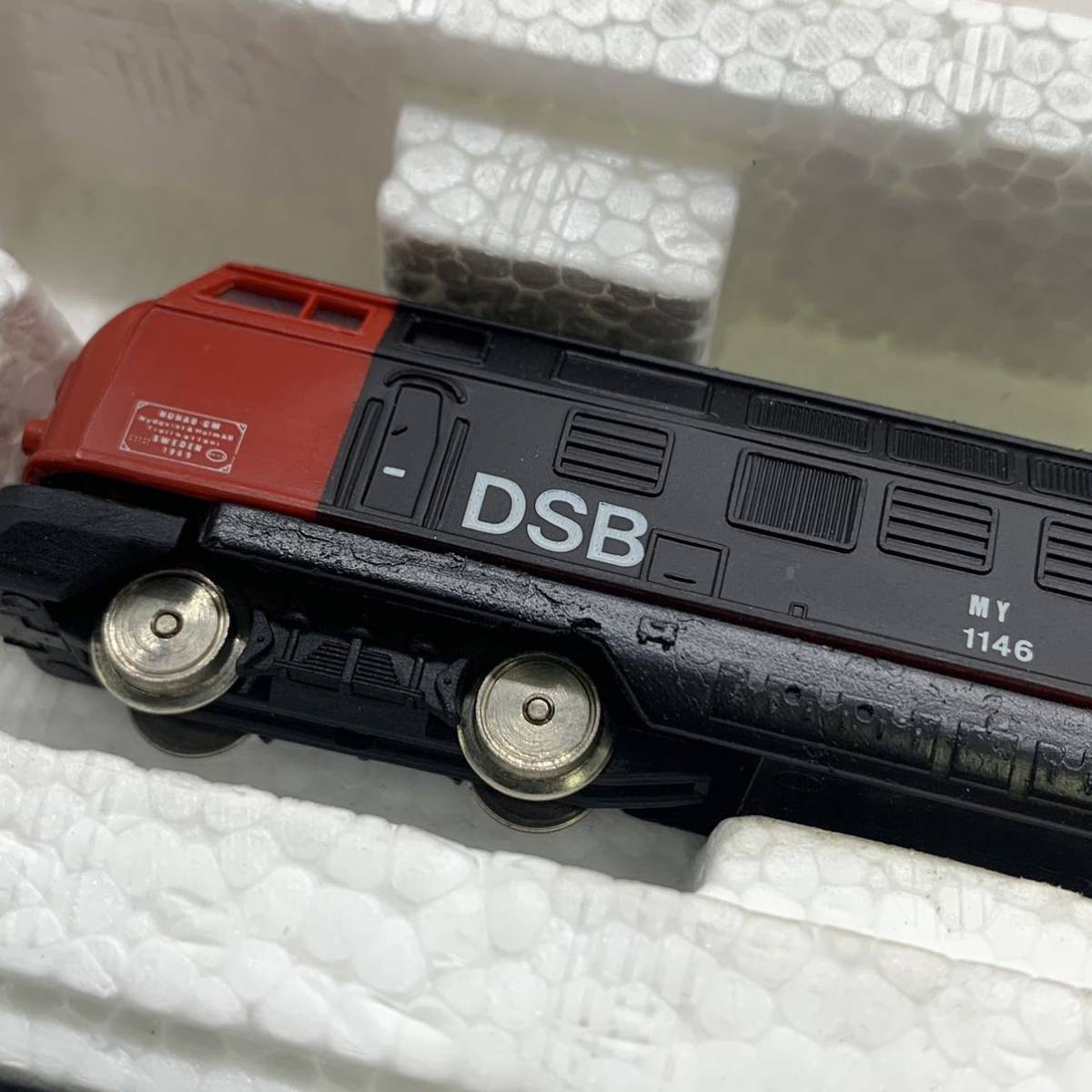 ★B896★ IBERTREN 0861 2線式Nゲージ(2N) DSB ディーゼル機関車 客車 Ref.954 956 966 鉄道模型 イベルトレイン_画像2