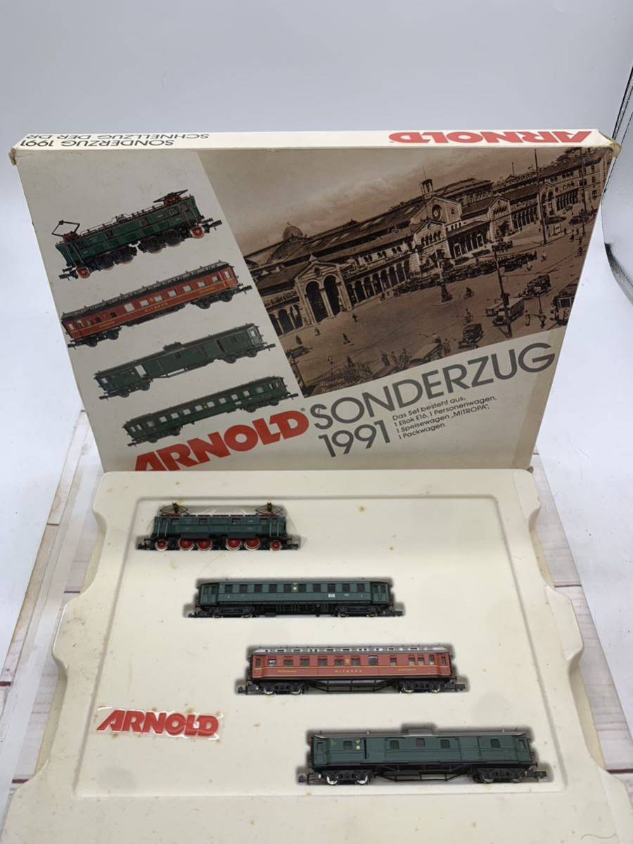 ★B888★ Arnold 0172 Sonderzug 1991 Schnellzug der DR 列車 ドイツ製 鉄道模型 Nゲージ_画像1