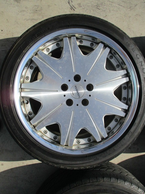 中古　BRIDGESTON REGNO GRV 245/40R19 98W WORK VARIANZA 19X8JJ +42 5穴　114.3_画像4