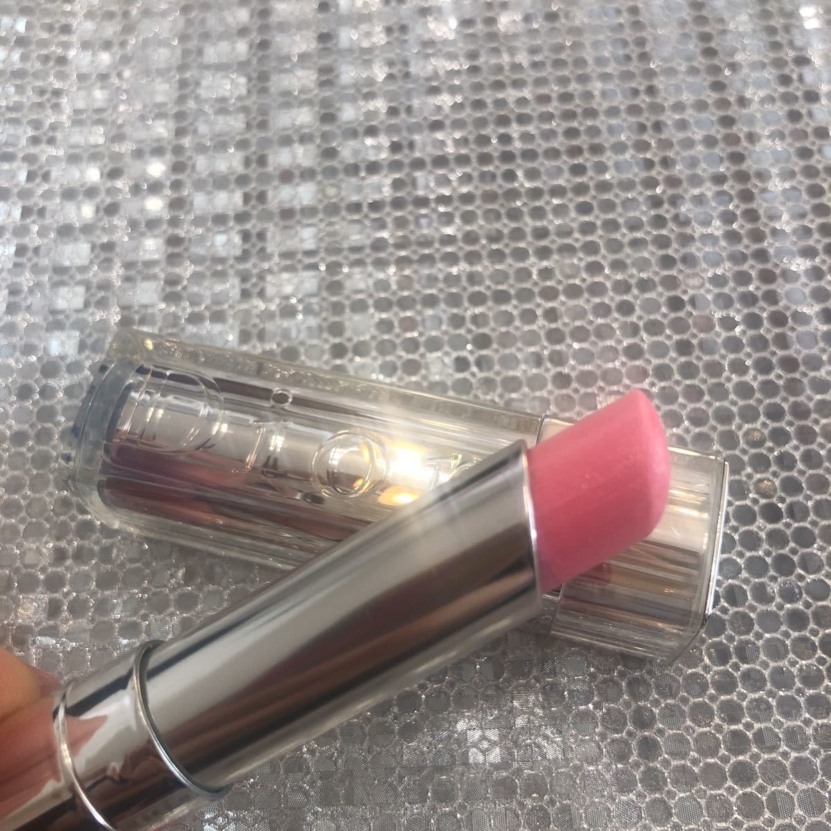  Dior Adi k Tracker lip lipstick pink 371 candy snow 