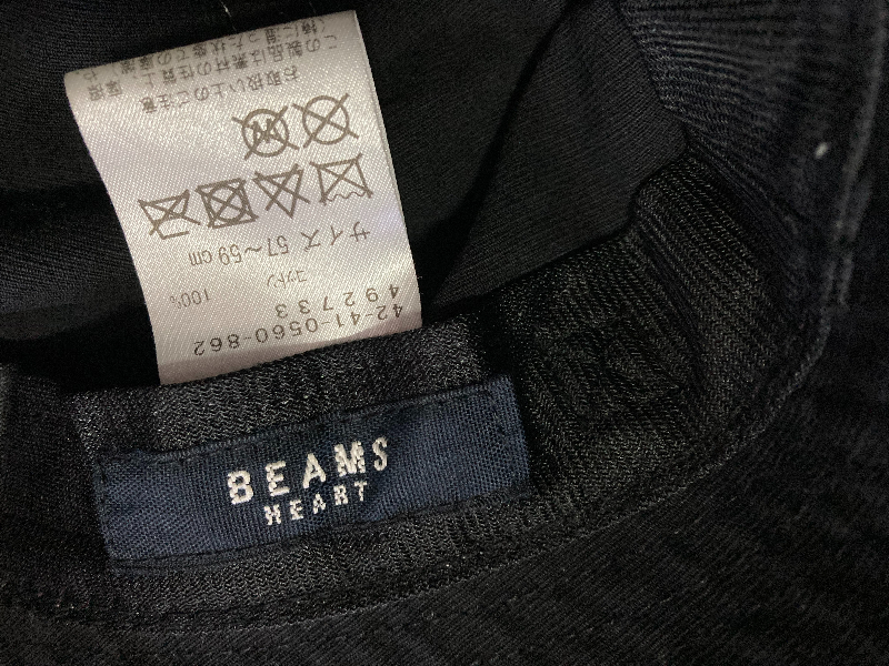 BEAMS HEART ビームス◎帽子 ハット◎サイズ57ー59㎝_画像6