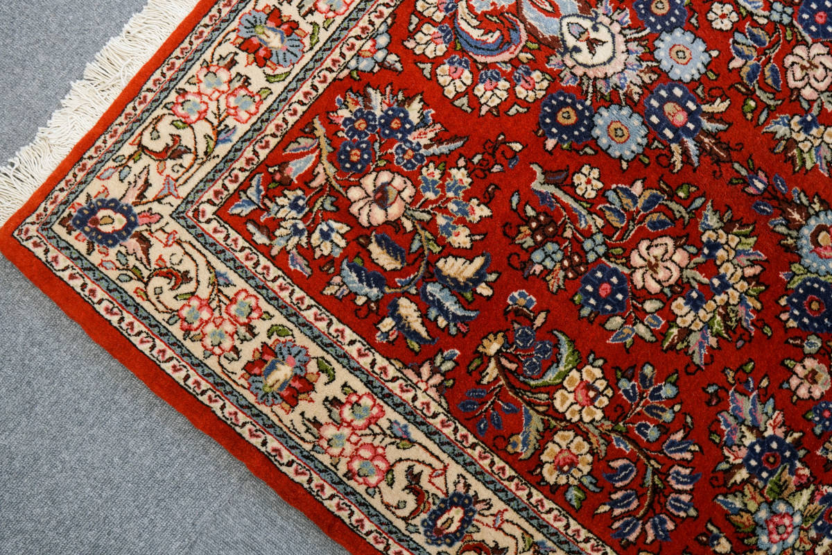 160×110cm【ペルシャ手織り絨毯】 ラグ 160×110cm【ペルシャ手織り絨毯】 ラグ