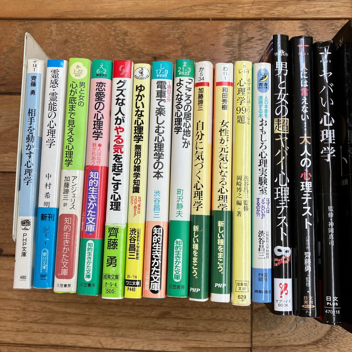 SA-ш/ 心理学 関連本 21冊まとめ 恋愛の心理学 ヤバい心理学 ホンネを見抜く心理学 人をその気にさせる心理会話 おもしろ心理実験室 他_画像3