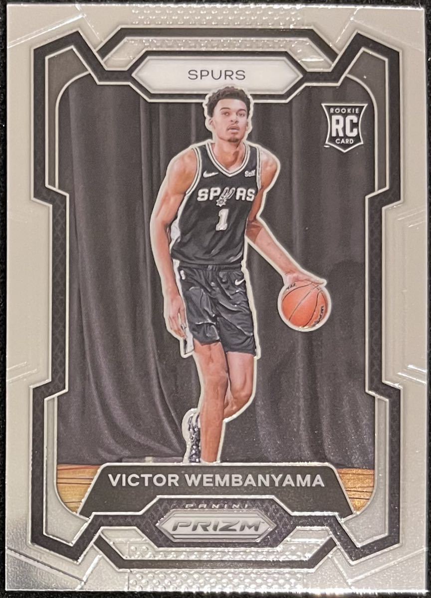 【Victor Wembanyama】 2023-24 Panini Prizm Basketball RC Rookie Card NBAカード ウェンバンヤマ_画像1