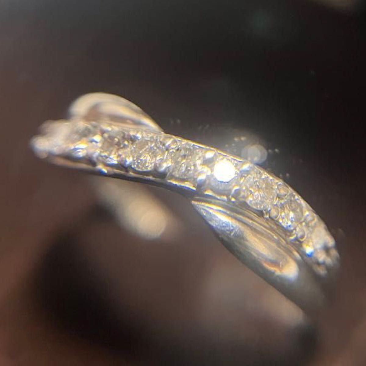 Pt900 0.2ct ダイヤモンド　リング 指輪