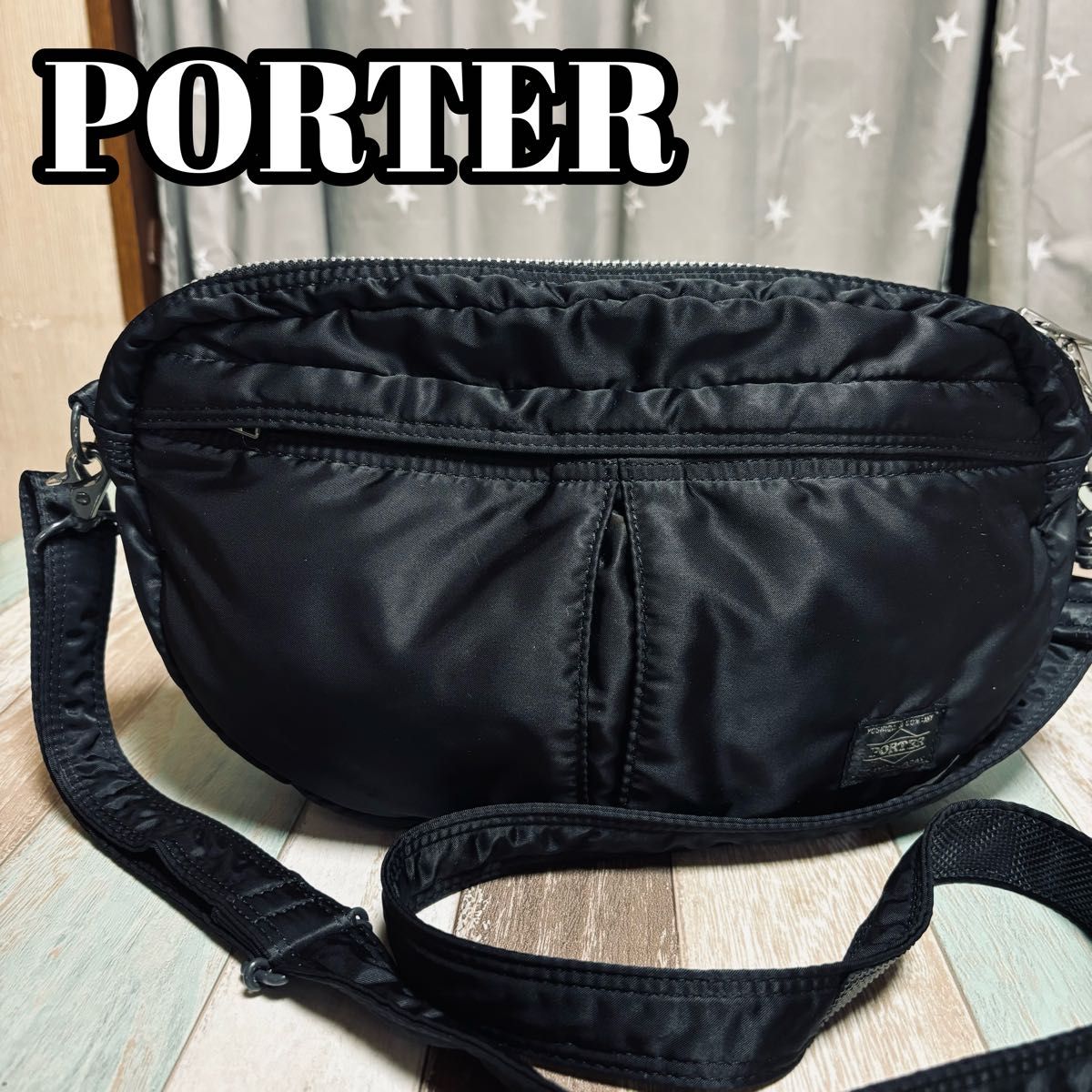 PORTER（ポーター）タンカーハーフムーンショルダーバッグ