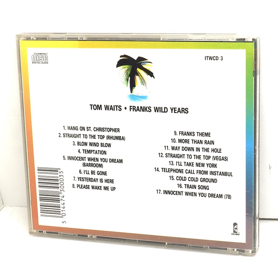 送料185円 Tom Waits トム・ウェイツ / Franks Wild Years 輸入盤_画像2