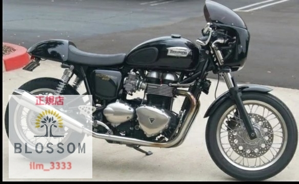 ★全国一律 送料3000円★新品未使用 ロックハート風 ビキニカウル【クリアスクリーン】CB400SF ZRX400 XJR400R SR400 W400 W650 Z1 Z900RS_取付例