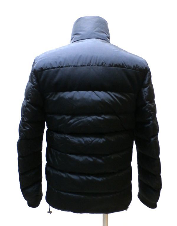 ★国内正規品 MONCLER MENS BREVAL ウール切替 ダウンジャケット モンクレール ブレヴァル NYLON×WOOL DOWN JACKET ネイビー 0 S-10_画像7