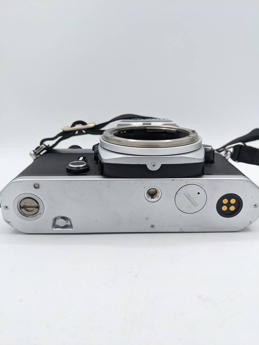N34575 NIKON ニコン カメラ FE シルバー フィルム一眼レフ camera 光学機器 昭和レトロ 撮影機器 マニュアルフォーカスの画像6