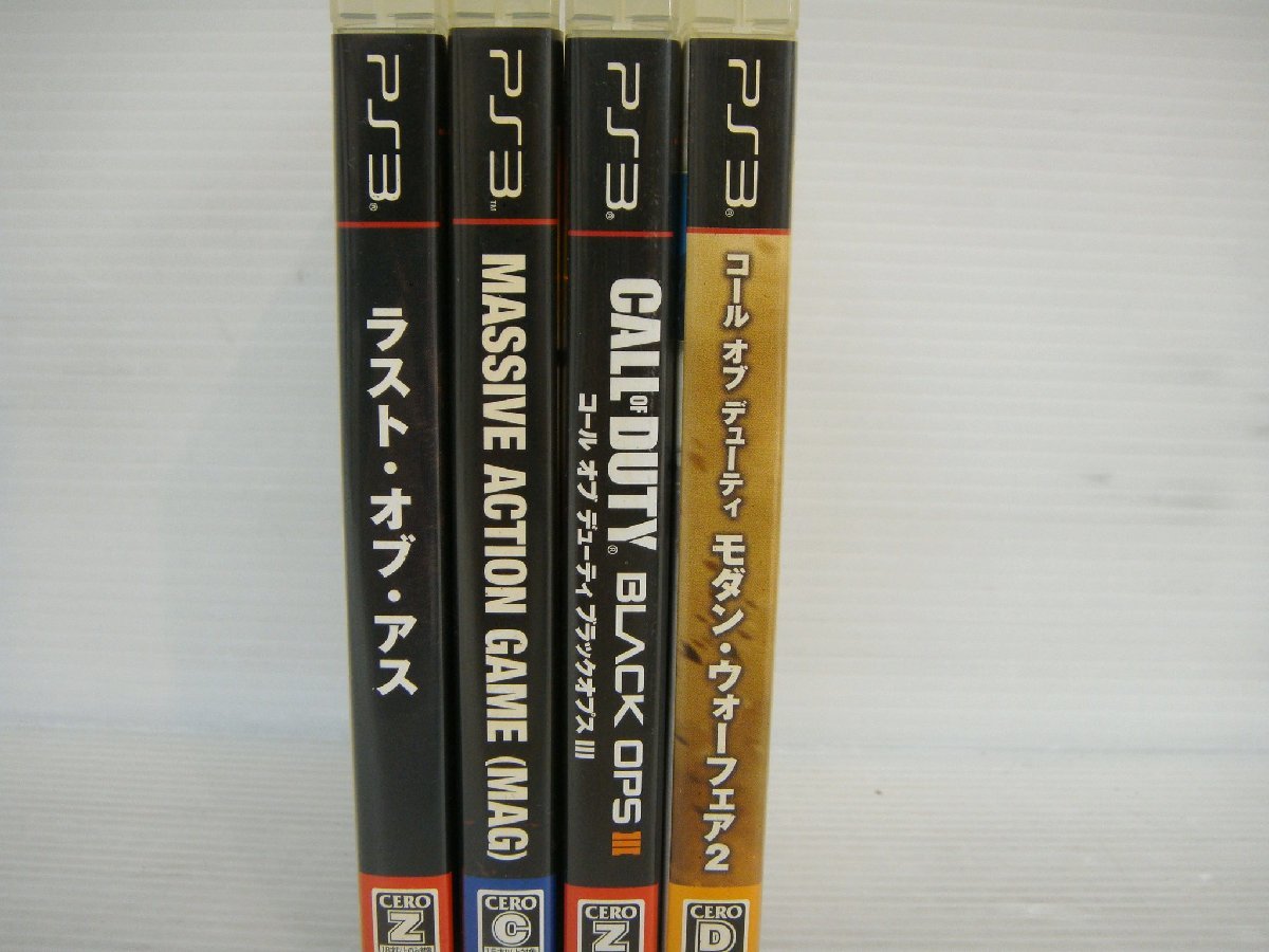 1412 PS3 ソフト4本セット ラスト オブ アス / MASSIVE (MAG) / コール オブ デューティ ブラックオプス3 / モダン ウォーフェア2_画像3