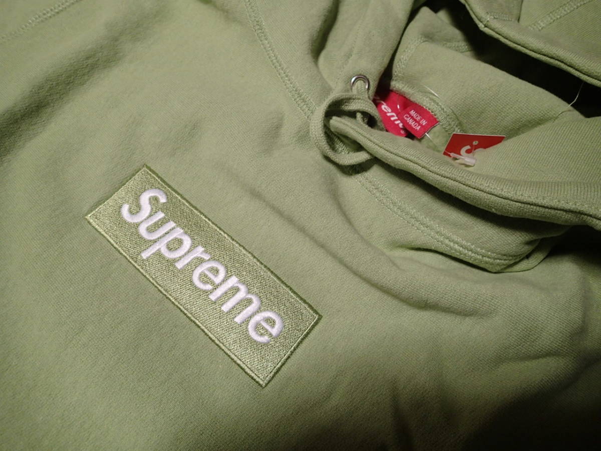 新品未使用 タグ付き レア!!　Supreme Box Logo　 S ライトグリーン　 シュプリーム コムデギャルソン ドット ミラー_画像2