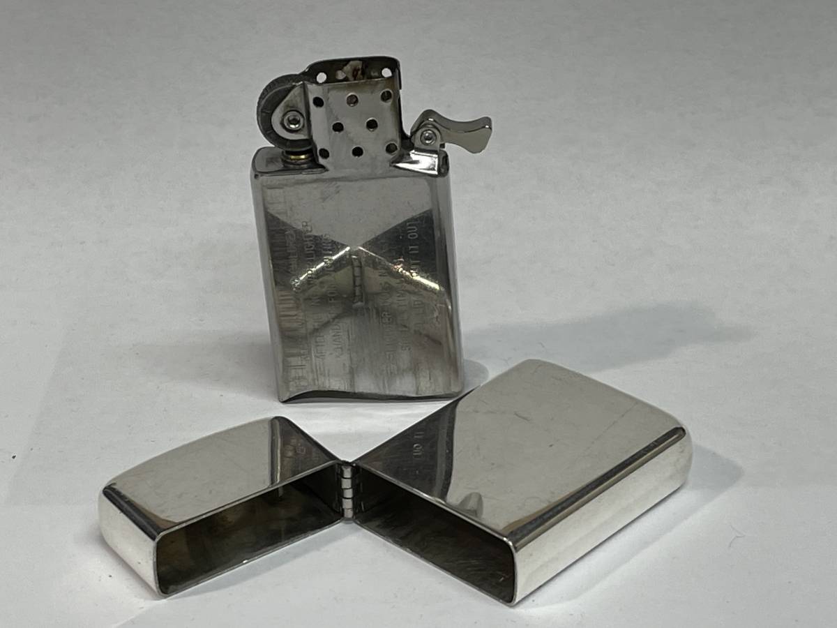 ZIPPO ジッポ スリム STERLING SILVER スターリングシルバー 2000年製 中古送料無料_画像7