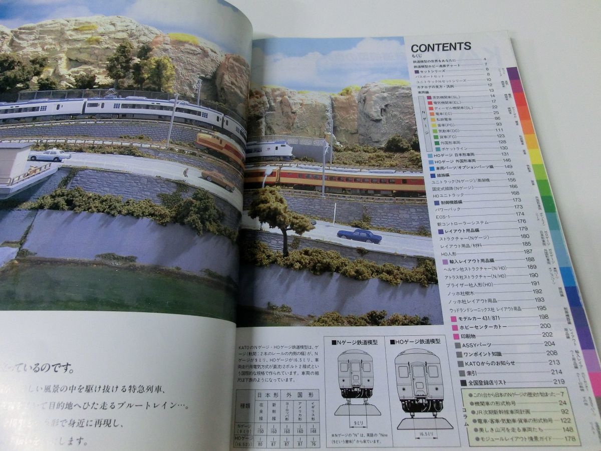 KATO鉄道模型総合カタログ 25-000 Model Railroad Catalogの画像3