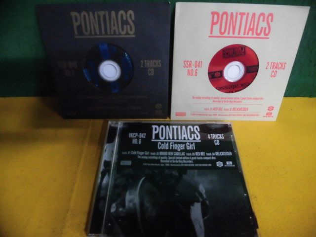 CD PONTIACS(ポンティアックス) GALAXY HEAD MEETING /Cold Finger Girl /RED BEE 浅井健一の画像1