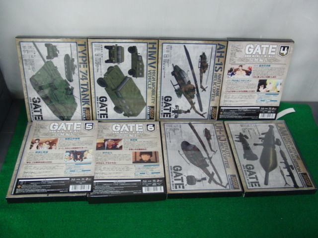 Blu-ray GATE 自衛隊 彼の地にて、斯く戦えり vol.1〜8巻セット 外付け特典欠品_画像3