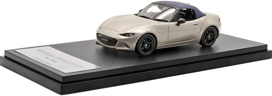 ハイストーリー 1/43 マツダ ロードスター 990S 2022 ND プラチナクォーツメタリック MAZDA ROADSTER 990S HS414PT