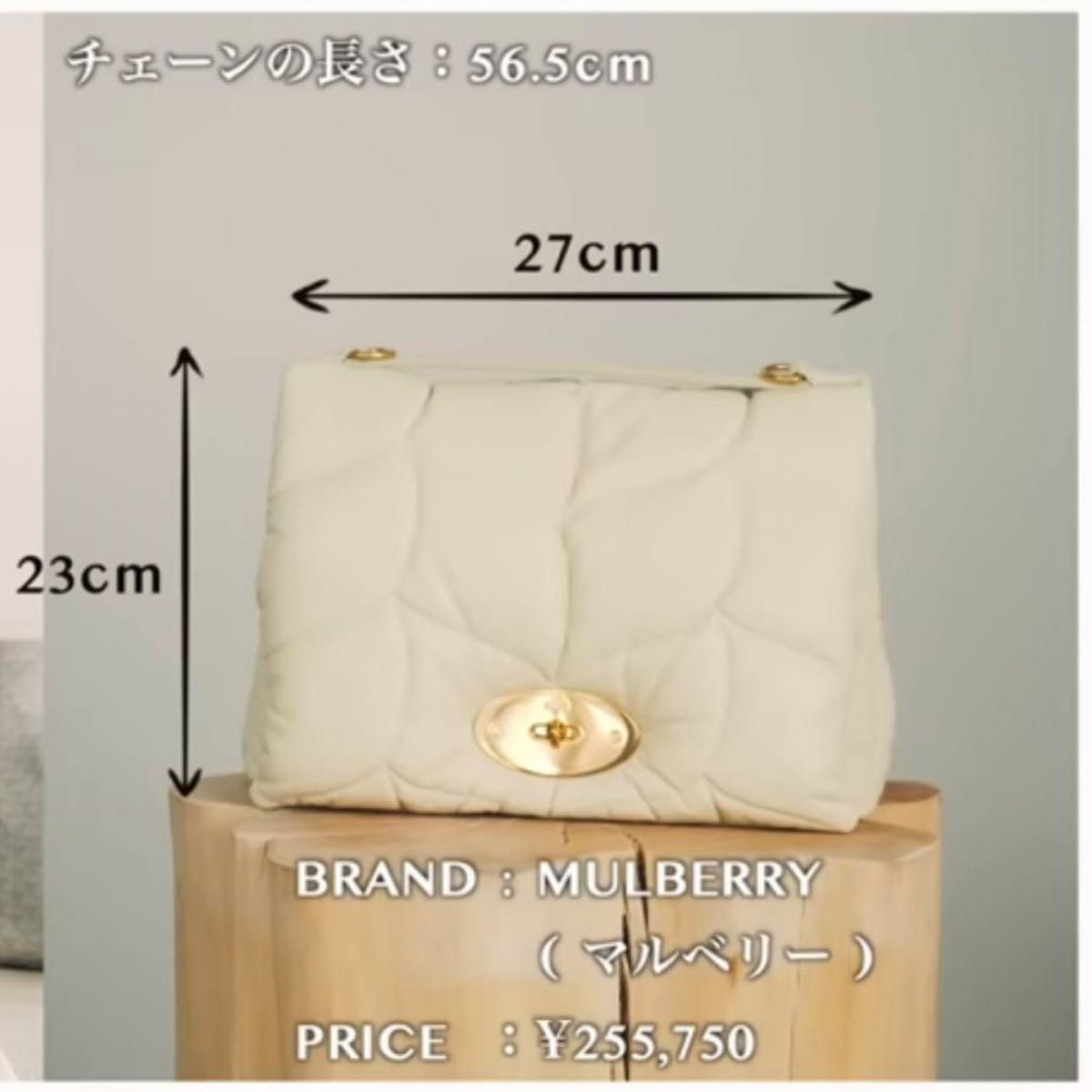 mulberry マルベリー ソフティ チェーンショルダーバッグ mulberry マルベリー ソフティ チェーンショルダーバッグ