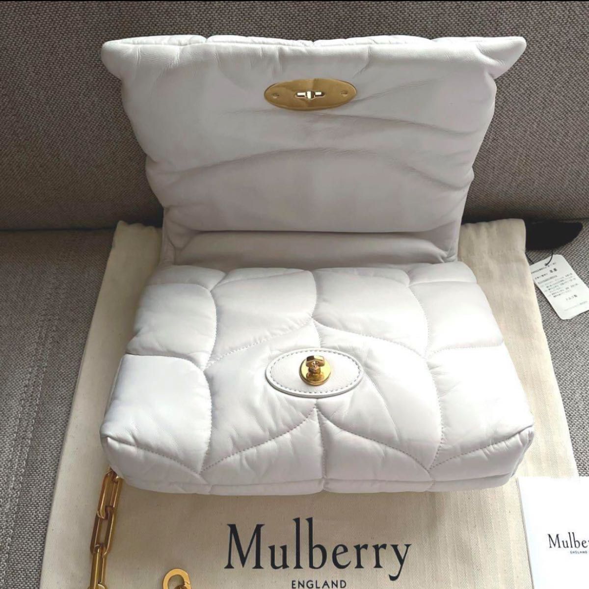 mulberry マルベリー ソフティ チェーンショルダーバッグ mulberry マルベリー ソフティ チェーンショルダーバッグ