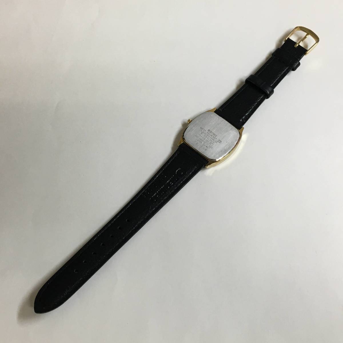 ○T22122559　SEIKO/セイコー　ドルチェ　DOLCE　超硬ケース　7741-5100　メンズ　腕時計　稼働品_画像9