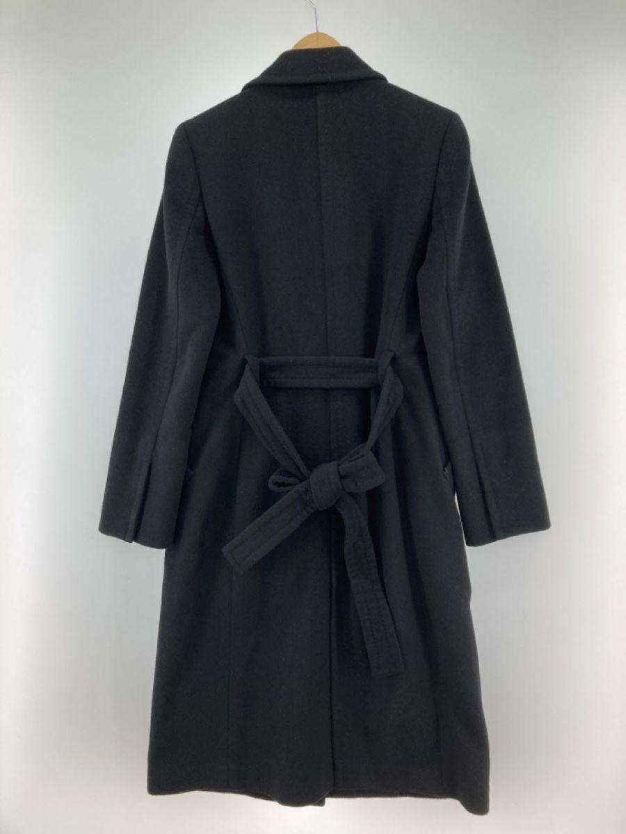 BODY DRESSING body dressing Anne gola. wool . ribbon attaching coat size9/ black *# * eaa9 lady's 