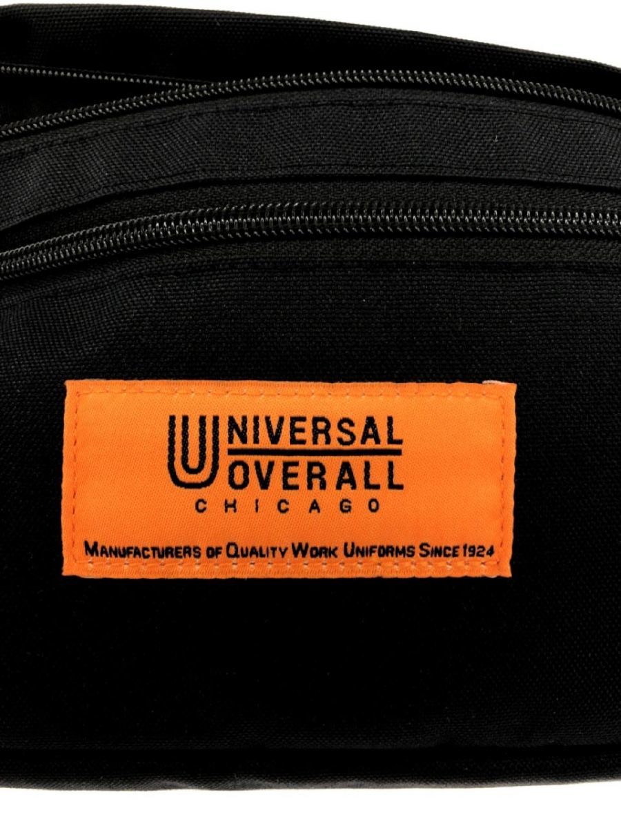 UNIVERSAL OVERALL ユニバーサルオーバーオール ウエストポーチ バッグ 黒 ■■ ☆ eab5 メンズ_画像5