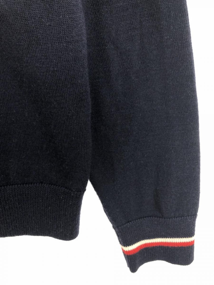 FRED PERRY フレッドペリー ウール100% カーディガン sizeM/ネイビー ◇■ ☆ eab5 メンズ_画像3