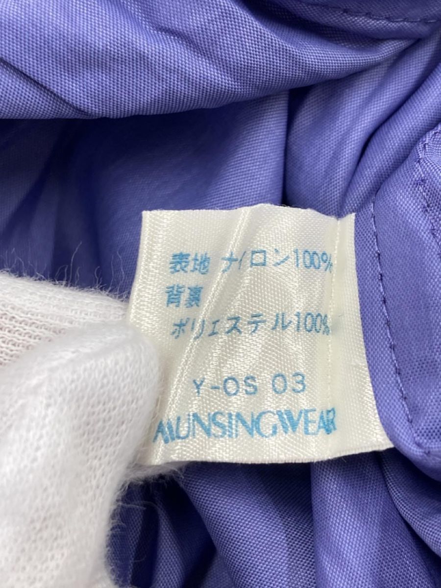 Munsingwear マンシングウェア ナイロン ジャケット sizeL/紫 ◇■ ☆ eac2 メンズの画像5