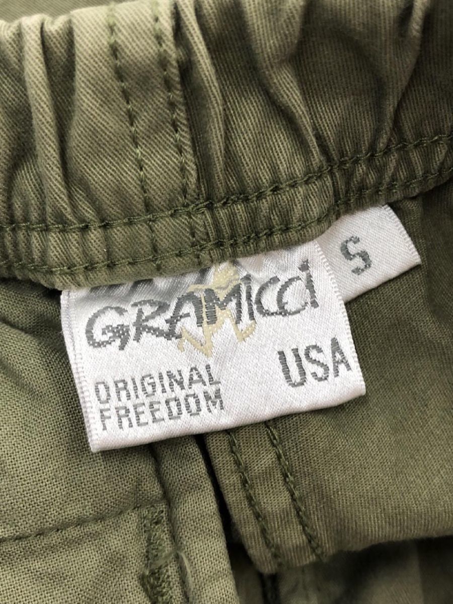 Gramicci Gramicci short pants sizeS/ khaki ## * eac2 lady's 