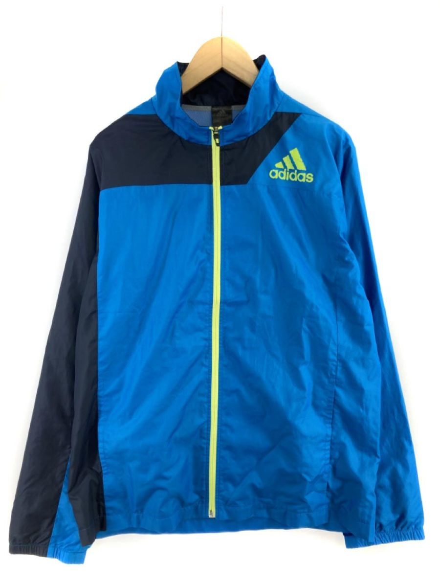 adidas アディダス トレーニング ジャケット size0/青 ◇■ ☆ eac2 メンズ_画像1