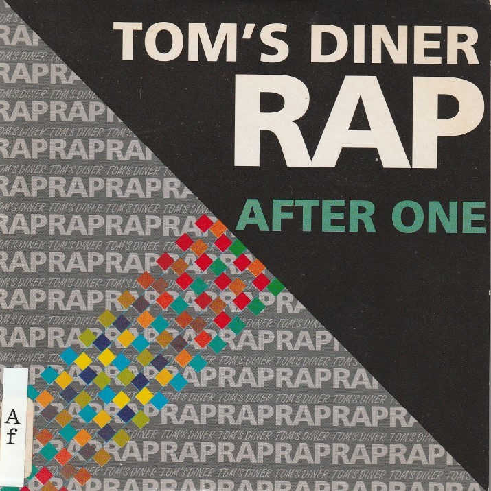 独CD★After One★Tom's Diner Rap／After Two（Suzanne Vega）★90年★ZYX6391-8★試聴可能の画像1