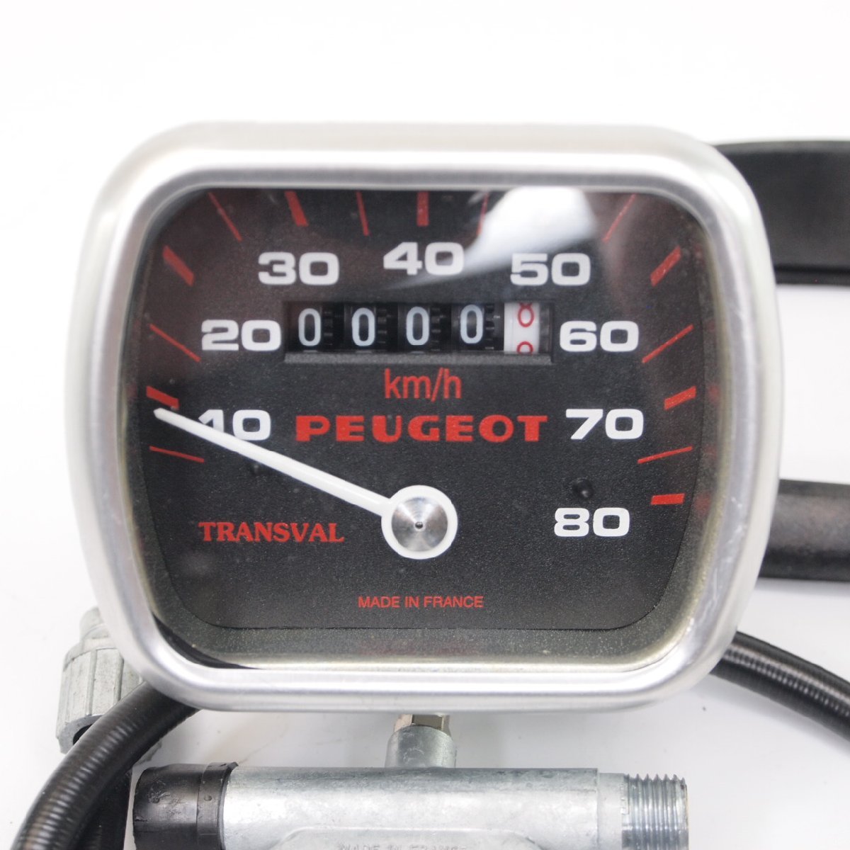 SPEEDOMETER TRANSVAL 80 KM for Peugeot Vogue プジョー ヴォーグ ボーグ スピードメーター_画像2