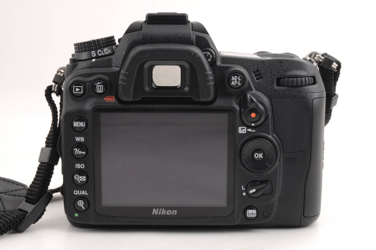 シャッター回数 130回 美品 動作品 ニコン Nikon D7000 ボディ デジタル一眼カメラ 充電器付 管K5475_画像8