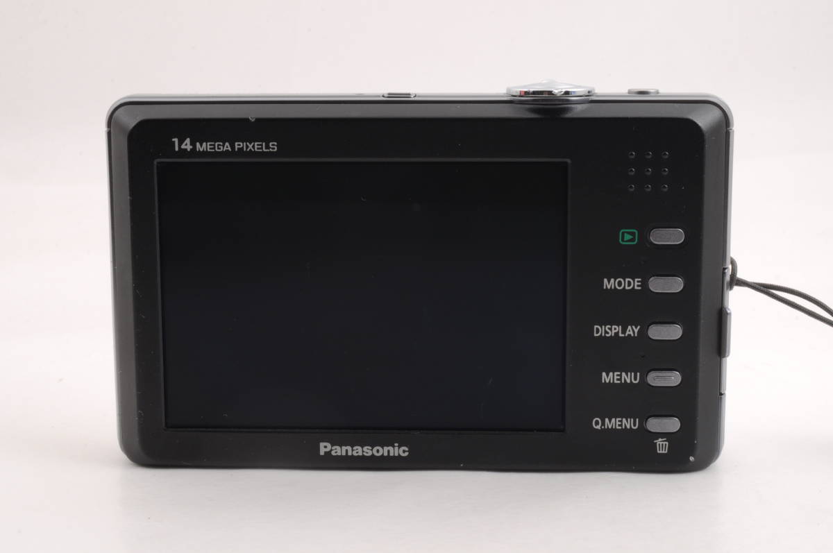動作品 パナソニック Panasonic LUMIX DMC-FP3 ルミックス ディズニーモデル 黒 ブラック コンパクトデジタルカメラ 箱 充電器付 管K5555_画像7