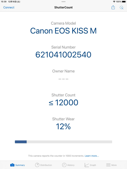 シャッター回数 12000回以下 動作品 キャノン Canon EOS Kiss M レンズ EF-M 15-45mm IS STM ミラーレス一眼カメラ 充電器付 管N8008_画像10