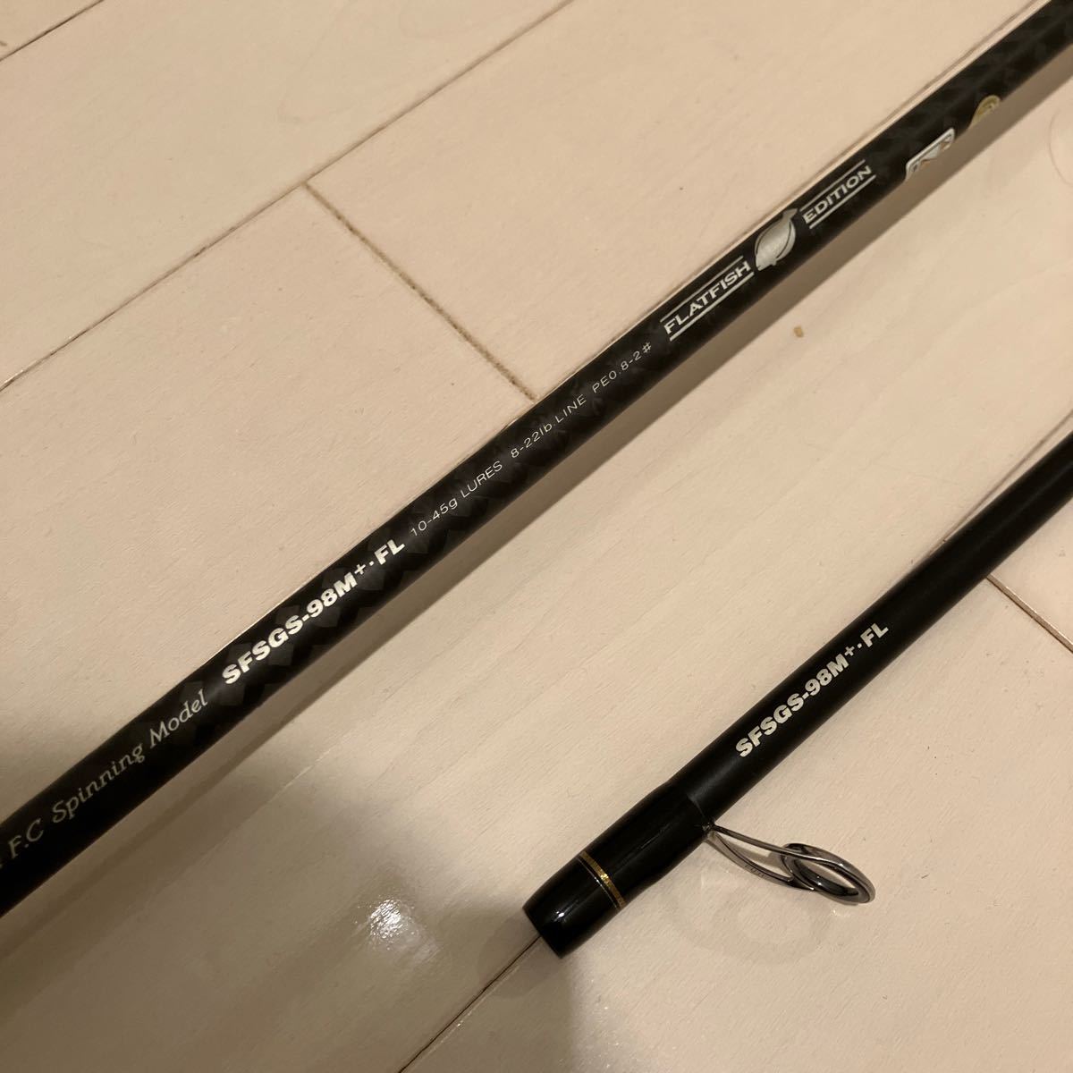 超熱 パームス palms サーフロッド FL SFSGS-98M+ ショアガンエボルブ その他