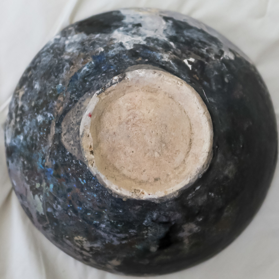 ペルシャ陶器 発掘品 イスラム陶器 出土 検) ペルシャ ペルシア 古陶 発掘 遺跡 古墳