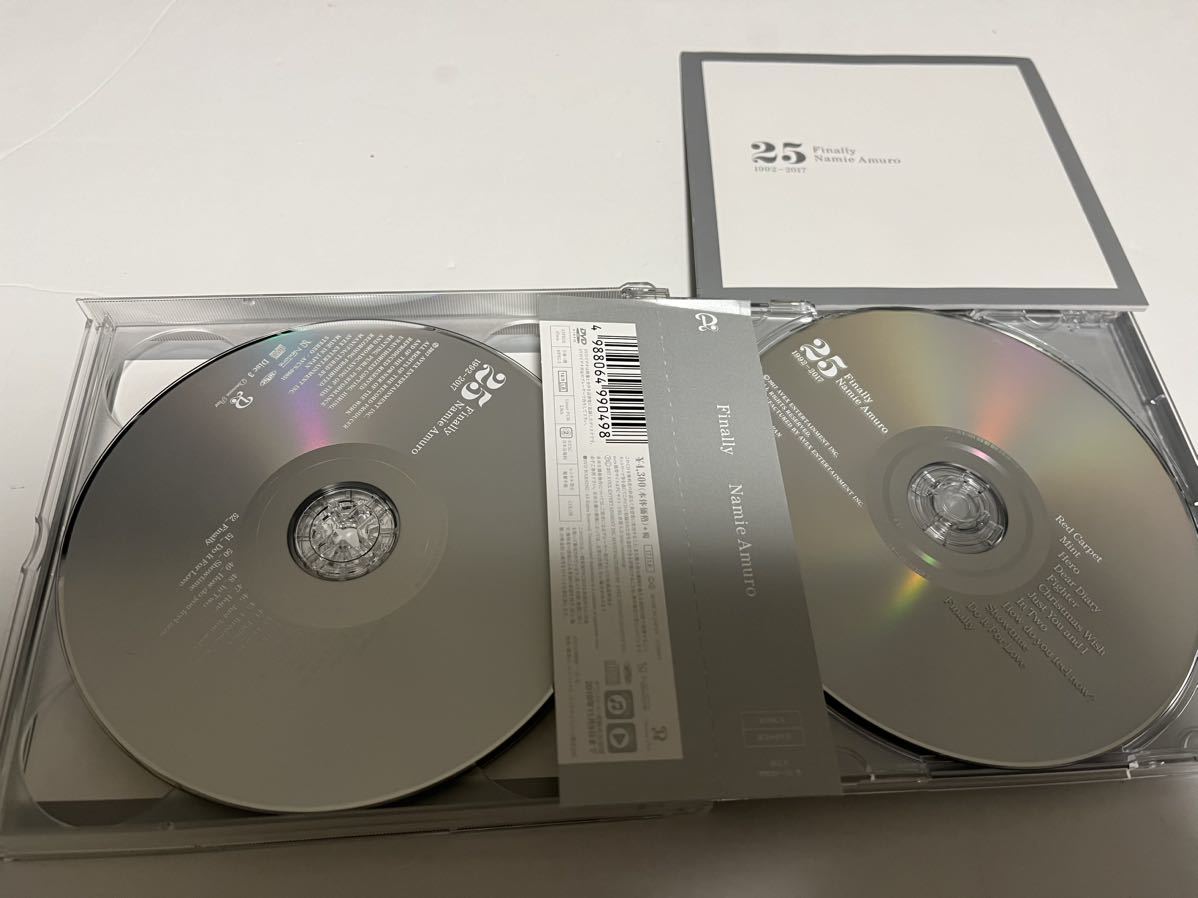 ■送料無料■ 安室奈美恵 Finally ベストアルバム 3CD+DVD 4枚組_画像3