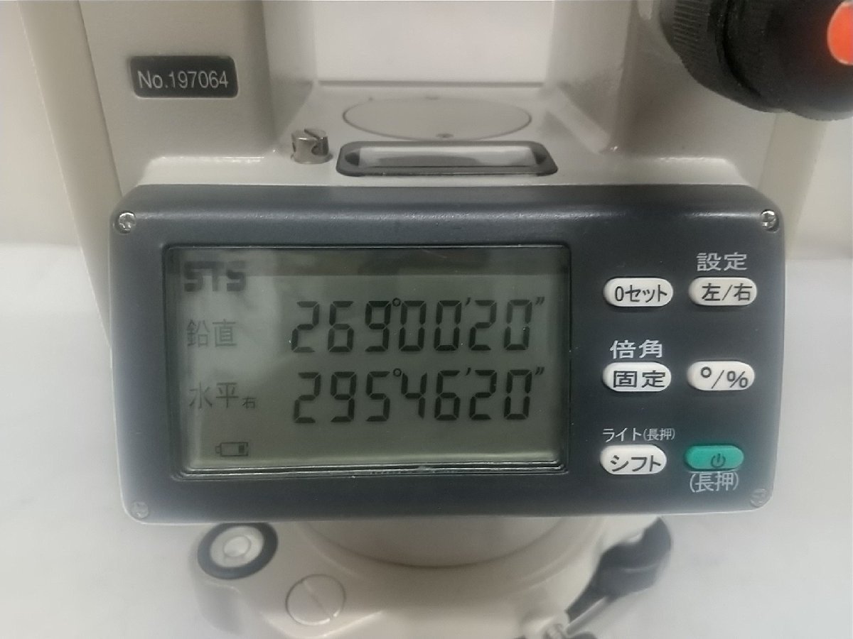 【中古品】★STS(エスティーエス) 電子セオドライトSDT10WS SDT10WS IT3TA8PTY30C