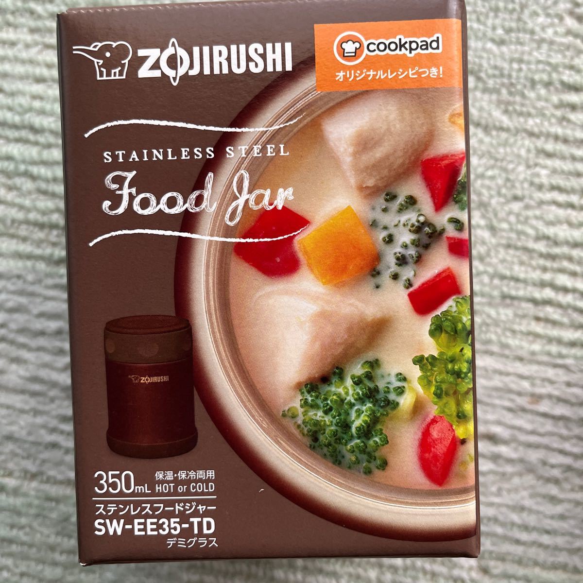  включая доставку! Zojirushi баночка для супа нержавеющая сталь баночка для еды 350ml SW-EE35-TD (temi стакан ) теплоизоляция термос .. данный 