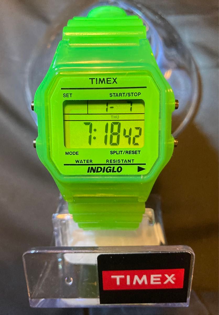 TIMEX タイメックス 80 クラシック デジタル クリア【全6色セット/電池交換済】日本未発売 イタリア企画 2016 レア 