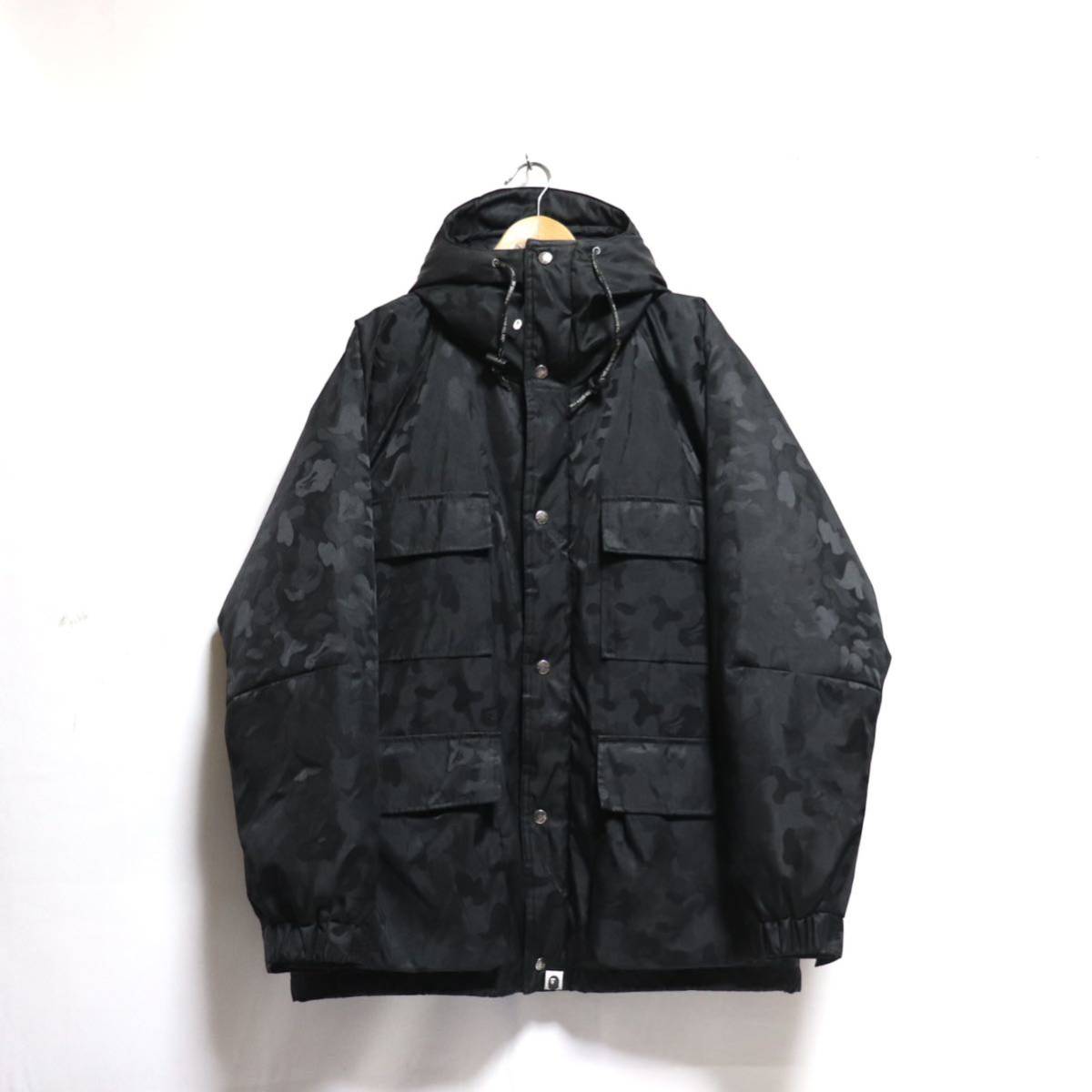 希少【a bathing ape ア ベイシングエイプ 】gore dryloft down jacket/mountain jacket/puff/ダウンジャケット/ジャケット ブルゾン_画像1