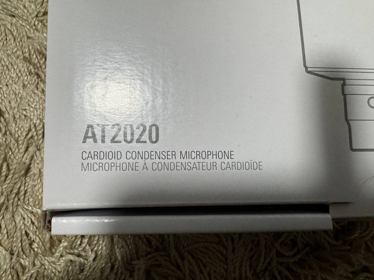 未使用!!audio-technica AT2020_画像3