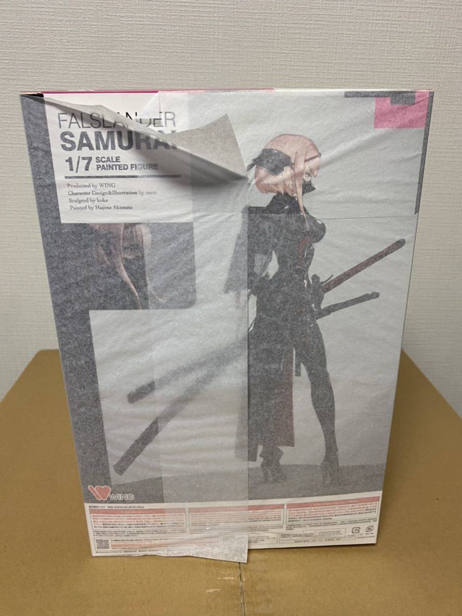 ウイング FALSLANDER SAMURAI 1/7 美少女フィギュア サムライ 限定 新品未開封 WING_画像2